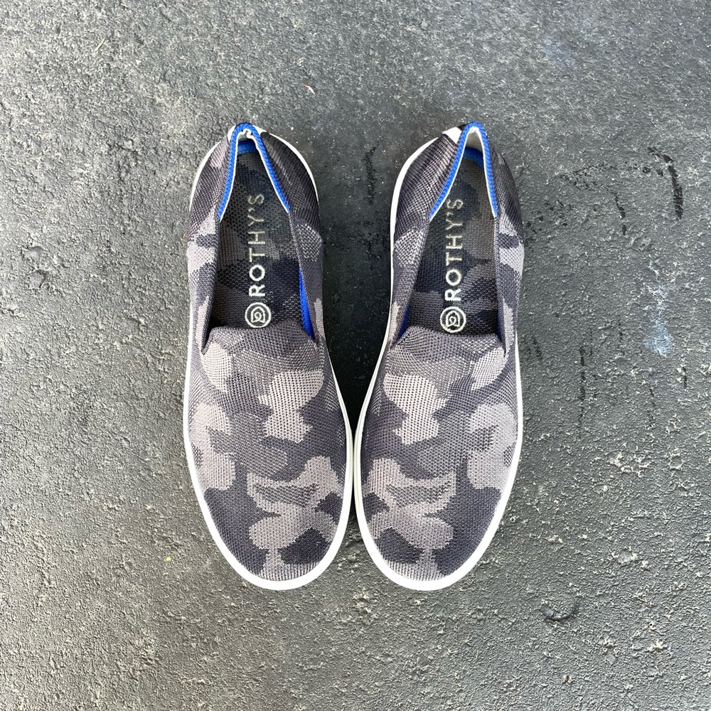 Black Gray Camo Rothy’s